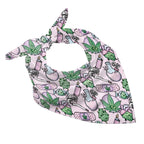 Pink Cannabis Bandana Bib - Puppy's Aesthetics