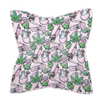 Pink Cannabis Bandana Bib - Puppy's Aesthetics
