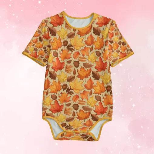 Fall Leaves Unisex Adult SnappieSuit - Puppy's Aesthetics