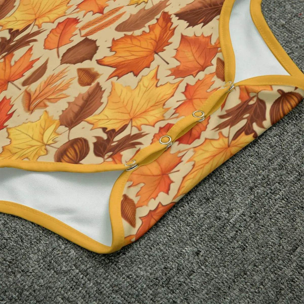 Fall Leaves Unisex Adult SnappieSuit - Puppy's Aesthetics