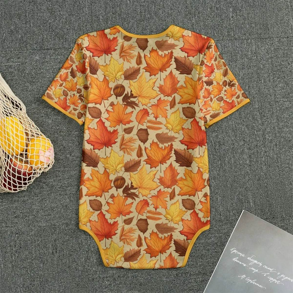Fall Leaves Unisex Adult SnappieSuit - Puppy's Aesthetics