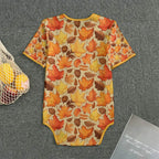 Fall Leaves Unisex Adult SnappieSuit - Puppy's Aesthetics