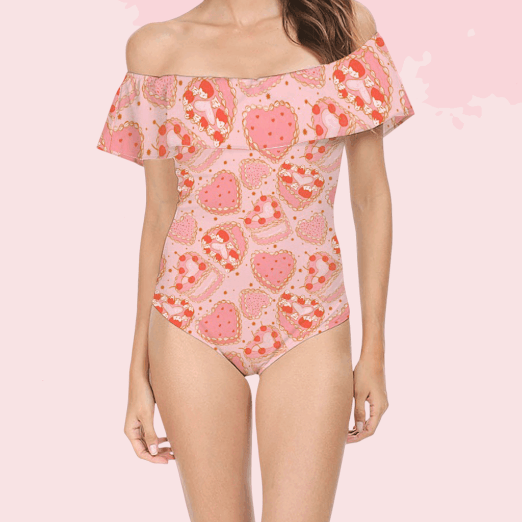 Babycake Frilly Swimmie - Puppy's Aesthetics