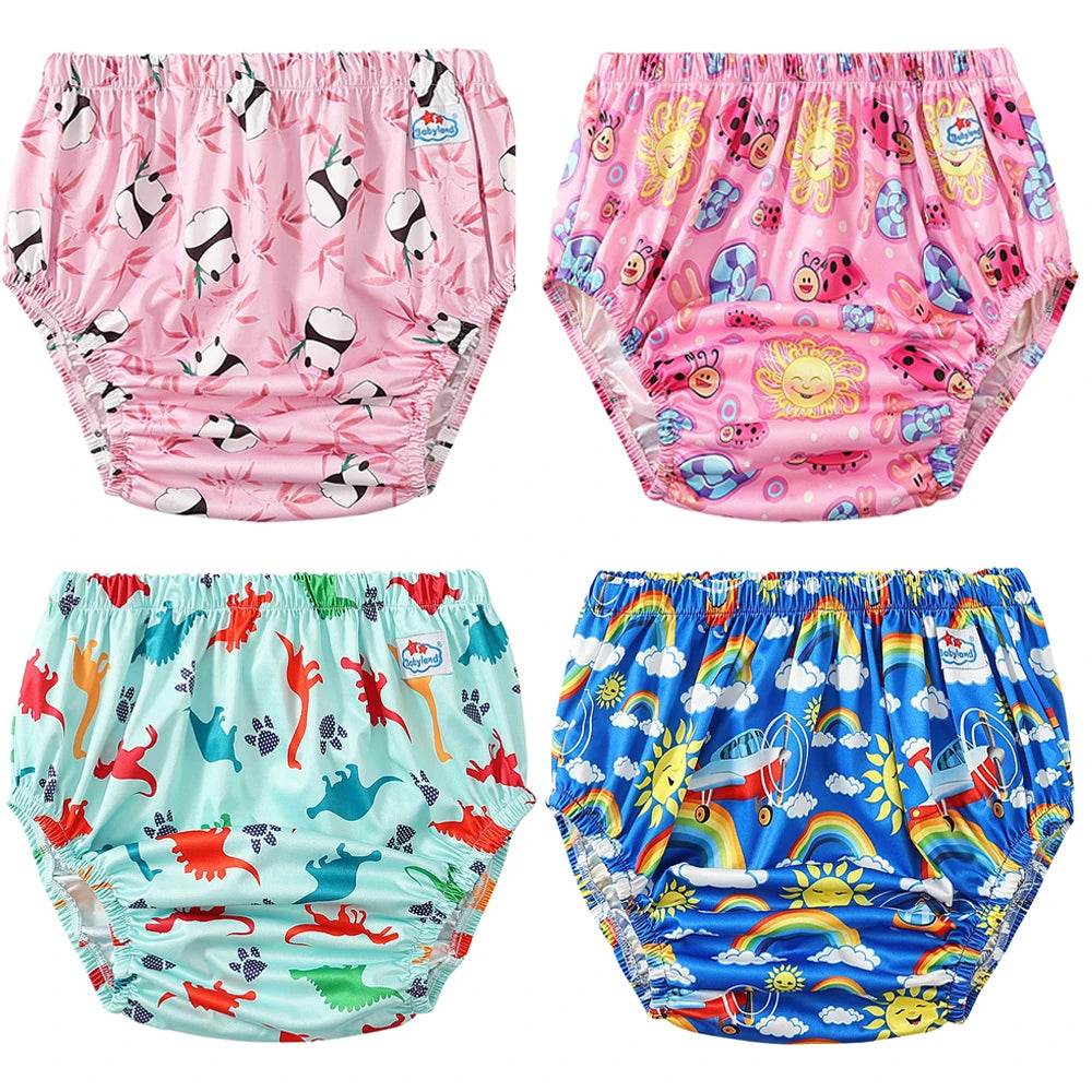 4pcs Cute ABDL Adult Training Diaper - Puppy's Aesthetics