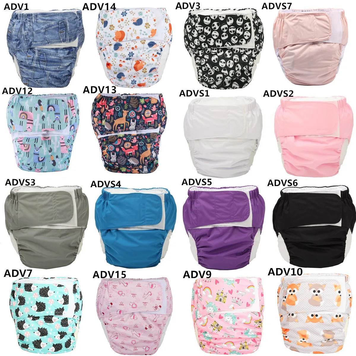 Cozy Cuddles XL ABDL Cloth Diaper - Puppy's Aesthetics