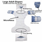Cozy Cuddles XL ABDL Cloth Diaper - Puppy's Aesthetics