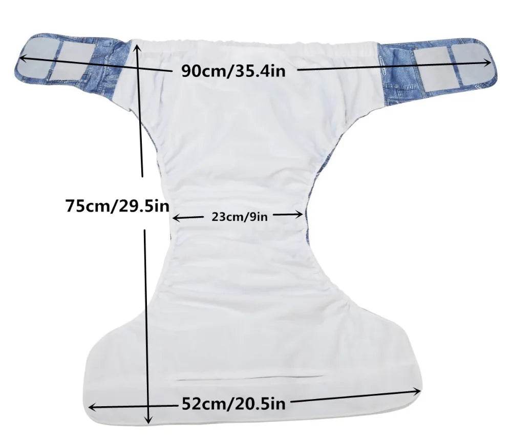 Cozy Cuddles XL ABDL Cloth Diaper - Puppy's Aesthetics