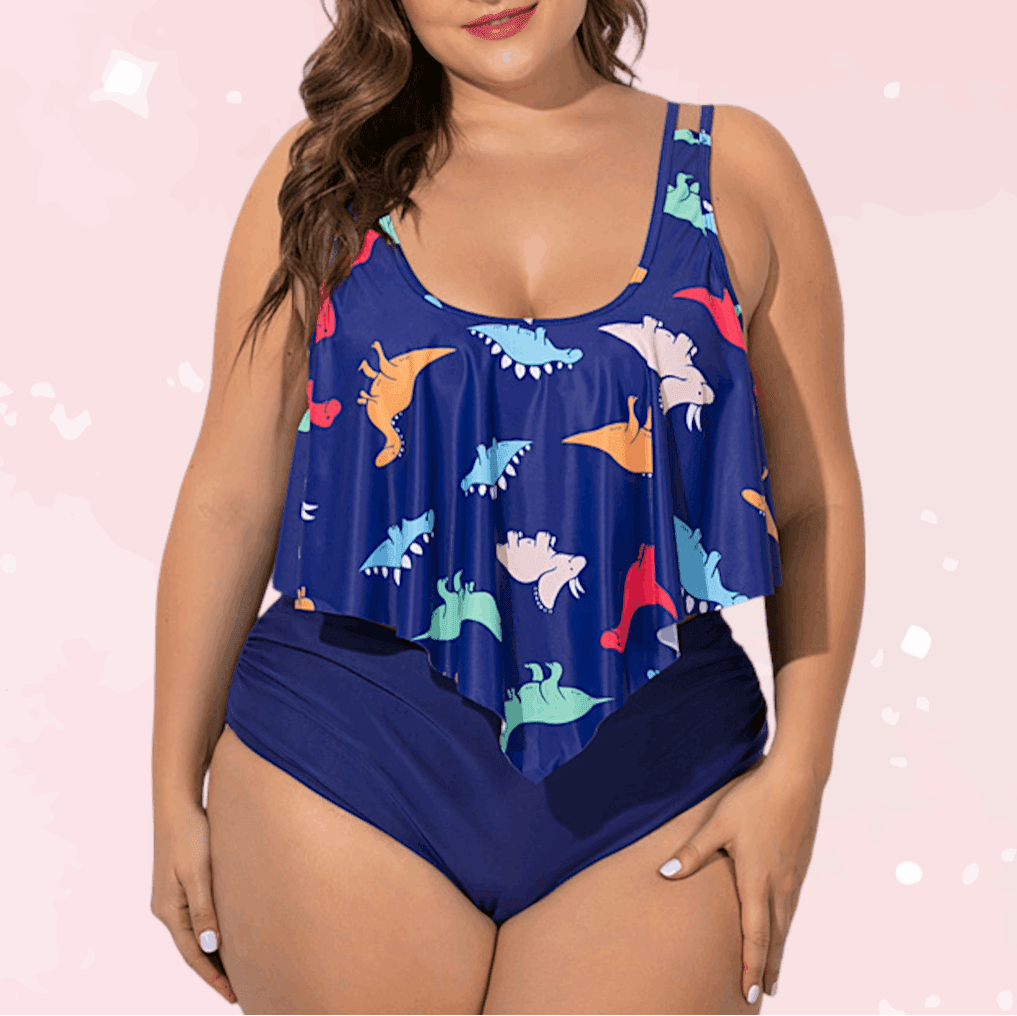 Swimmysaurus Frill Kini (Colors) - Puppy's Aesthetics
