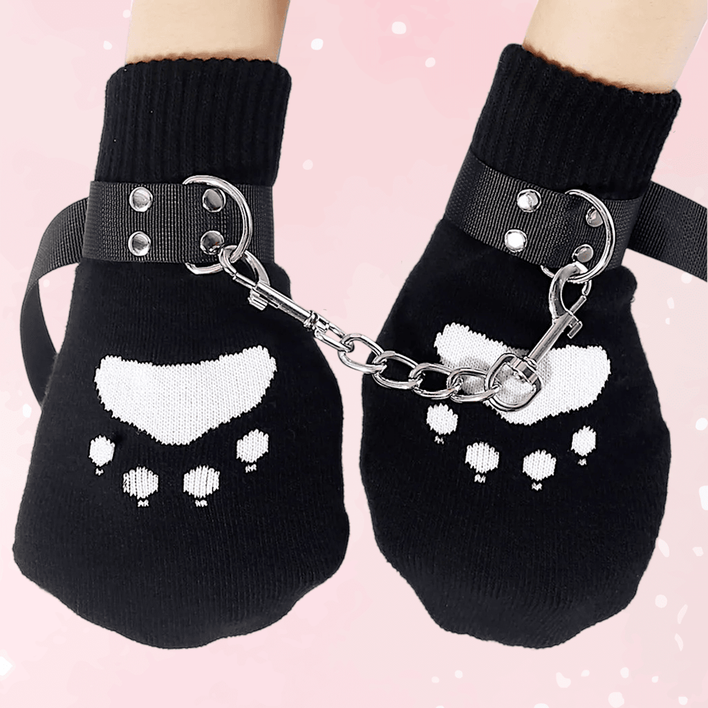 Petplay Locking Mitts - Puppy's Aesthetics