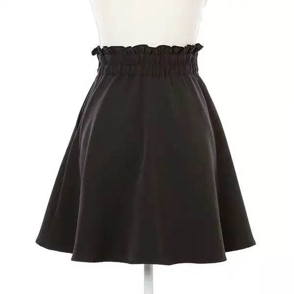 Gothic Heart High Waist Mini Bandage Skirt (Colors) - Puppy's Aesthetics