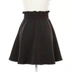 Gothic Heart High Waist Mini Bandage Skirt (Colors) - Puppy's Aesthetics