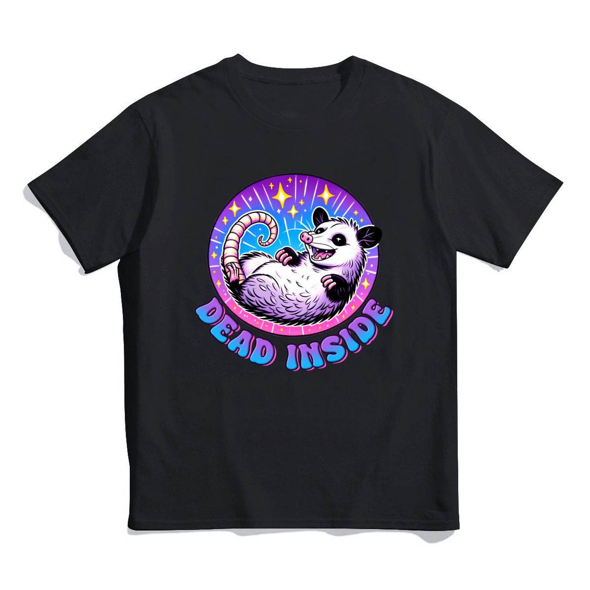 Kawaii Dead Inside Graphic Tee - Puppy's Aesthetics
