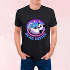 Kawaii Dead Inside Graphic Tee - Puppy's Aesthetics