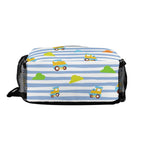 Choo-Choo Stripes Unisex Crossbody Bag - Puppy's Aesthetics