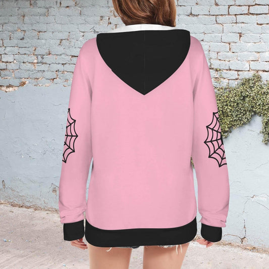 Spiderweb Heart Hoodie - Puppy's Aesthetics