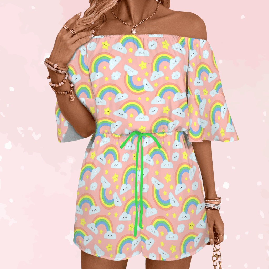 Wiggle Bright Peekaboo Playsuit - Puppy's Aesthetics