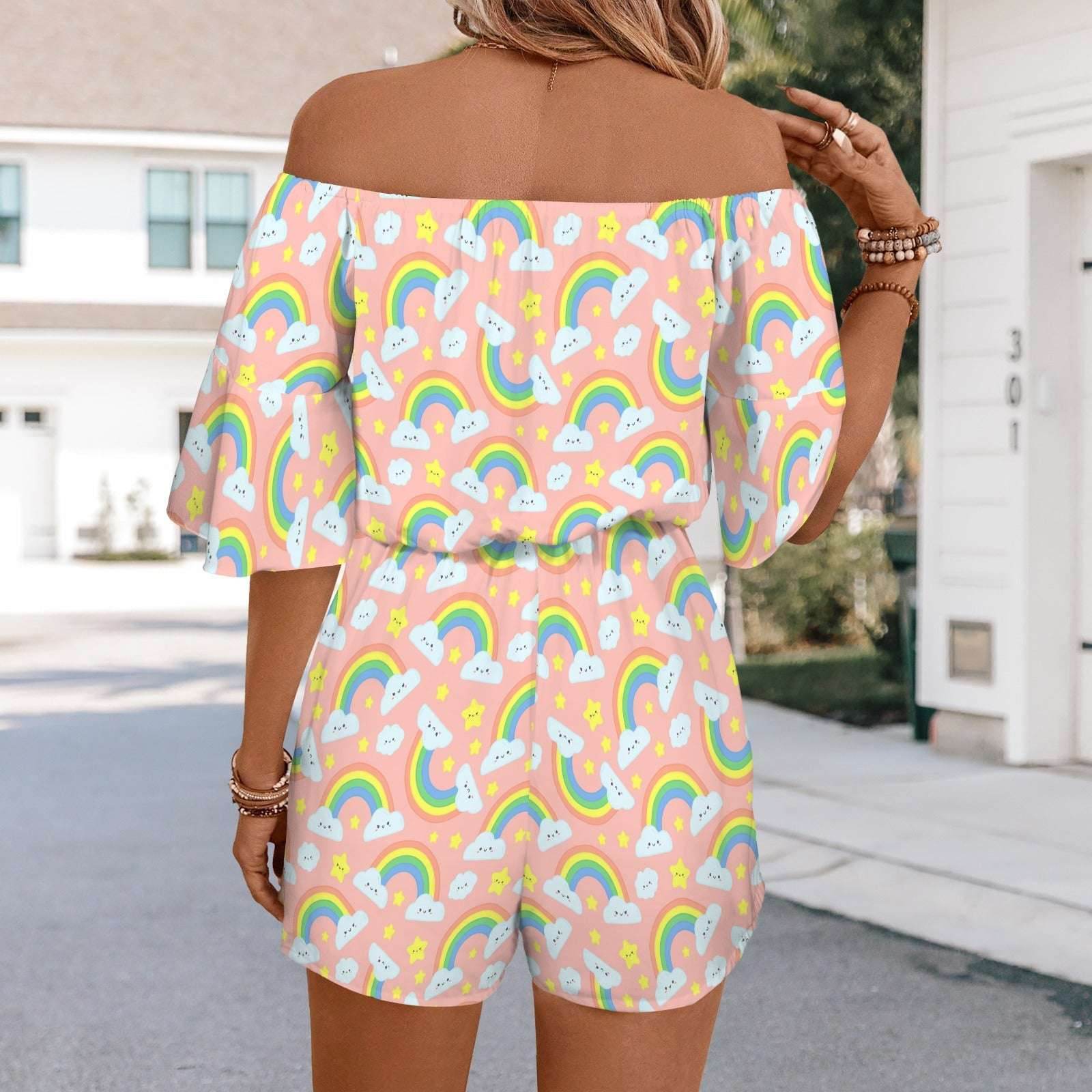 Wiggle Bright Peekaboo Playsuit - Puppy's Aesthetics