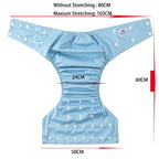 5Pcs Adorable Adult ABDL Cloth Diapers - Puppy's Aesthetics