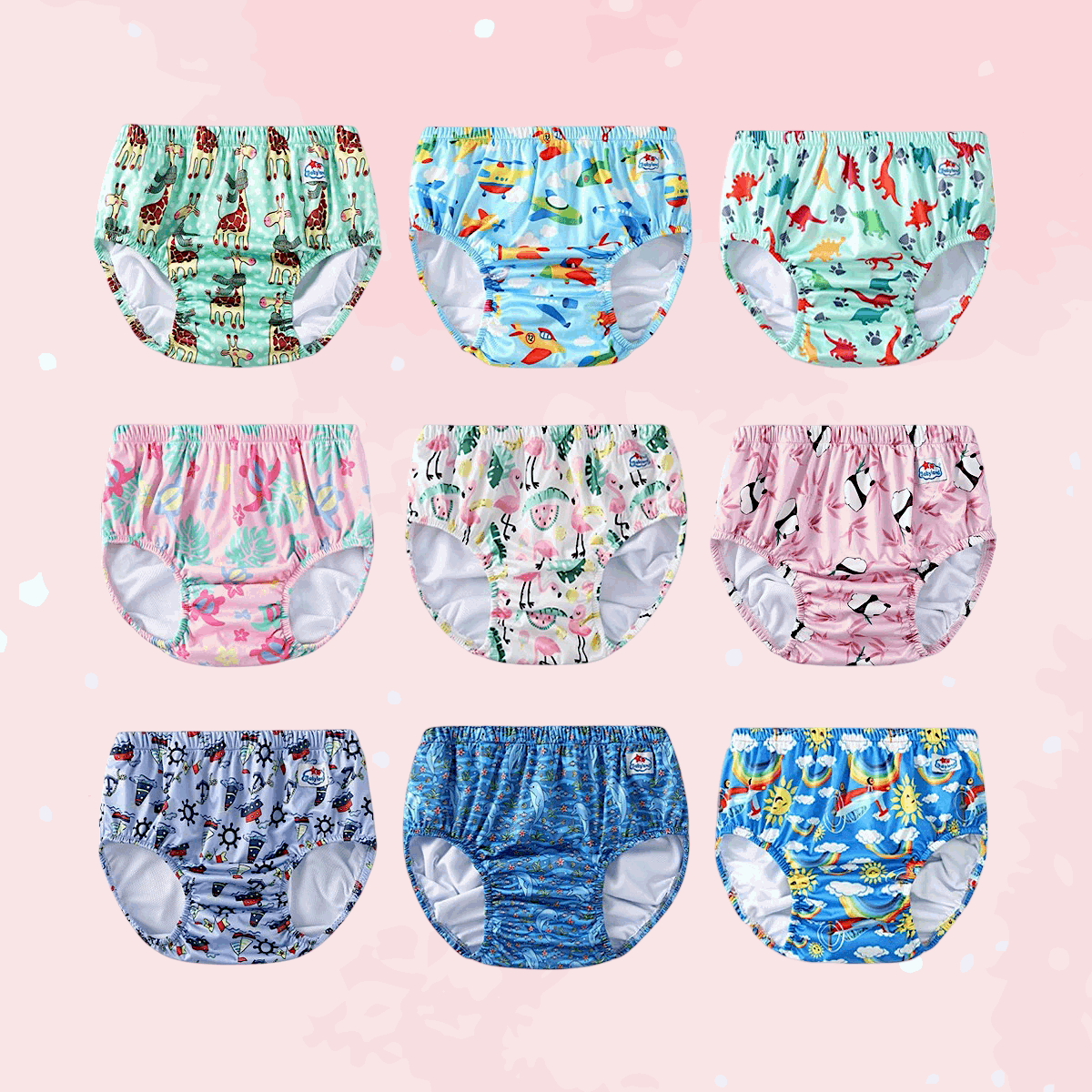Lil’ Splashies Waterproof ABDL Swim Diapers - Puppy's Aesthetics