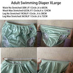 Lil’ Splashies Waterproof ABDL Swim Diapers - Puppy's Aesthetics