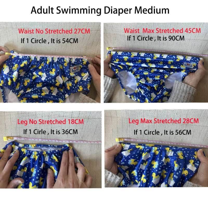 Lil’ Splashies Waterproof ABDL Swim Diapers - Puppy's Aesthetics