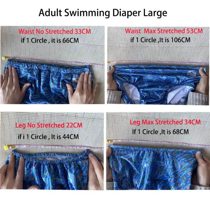 Lil’ Splashies Waterproof ABDL Swim Diapers - Puppy's Aesthetics