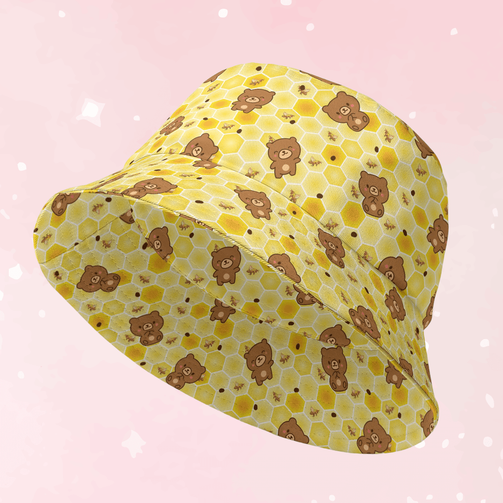 Honey Paw Bucket Hat - Puppy's Aesthetics