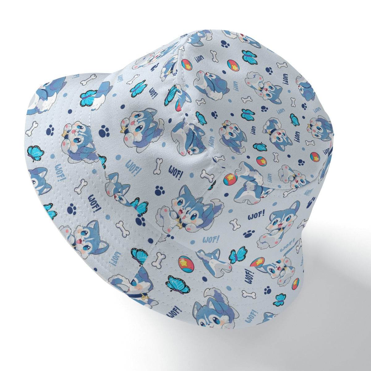 Lil Woof Bucket Hat - Puppy's Aesthetics