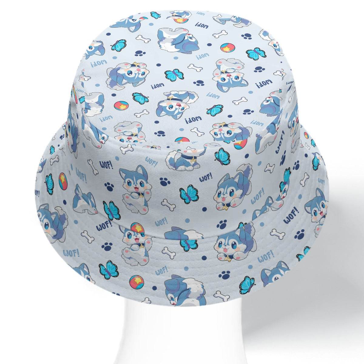 Lil Woof Bucket Hat - Puppy's Aesthetics