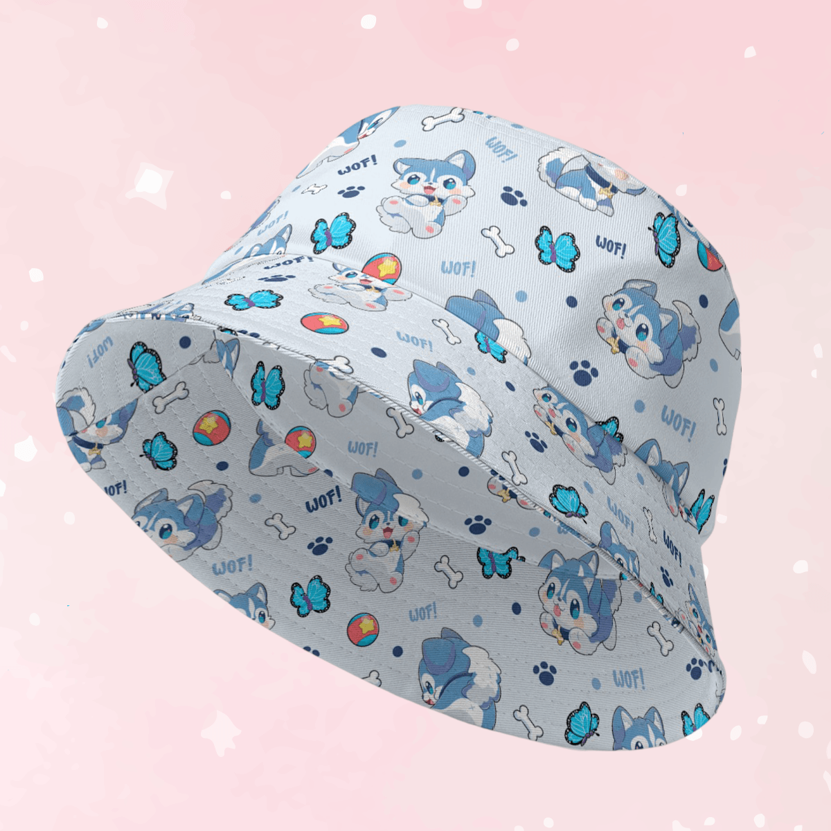 Lil Woof Bucket Hat - Puppy's Aesthetics