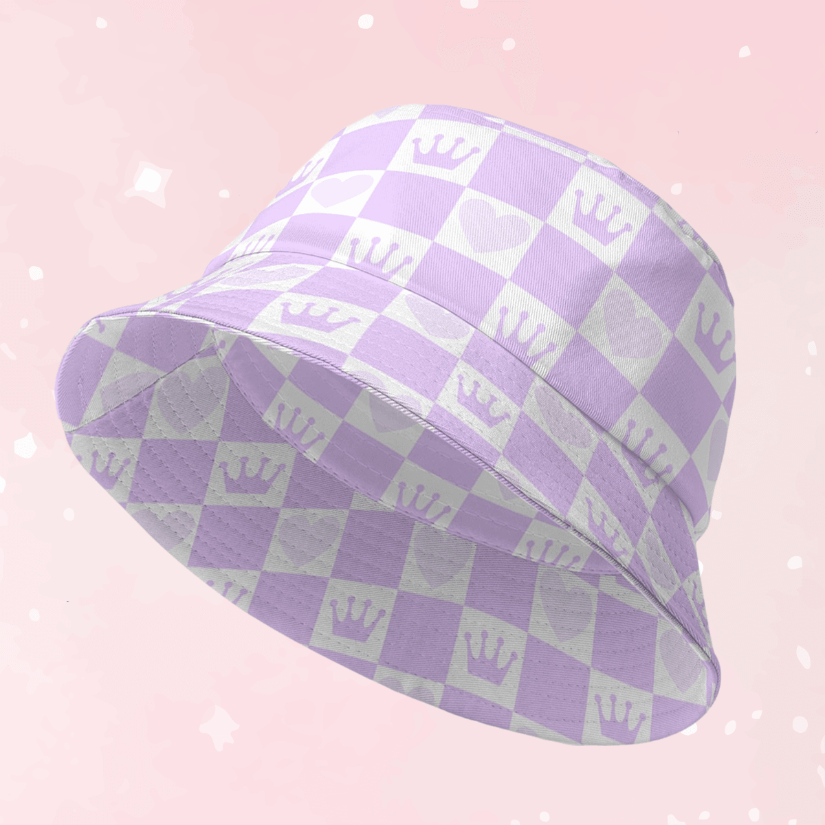 Lilac Love Bucket Hat - Puppy's Aesthetics