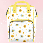 Honeybees Large Diaper Bag - Puppy's Aesthetics