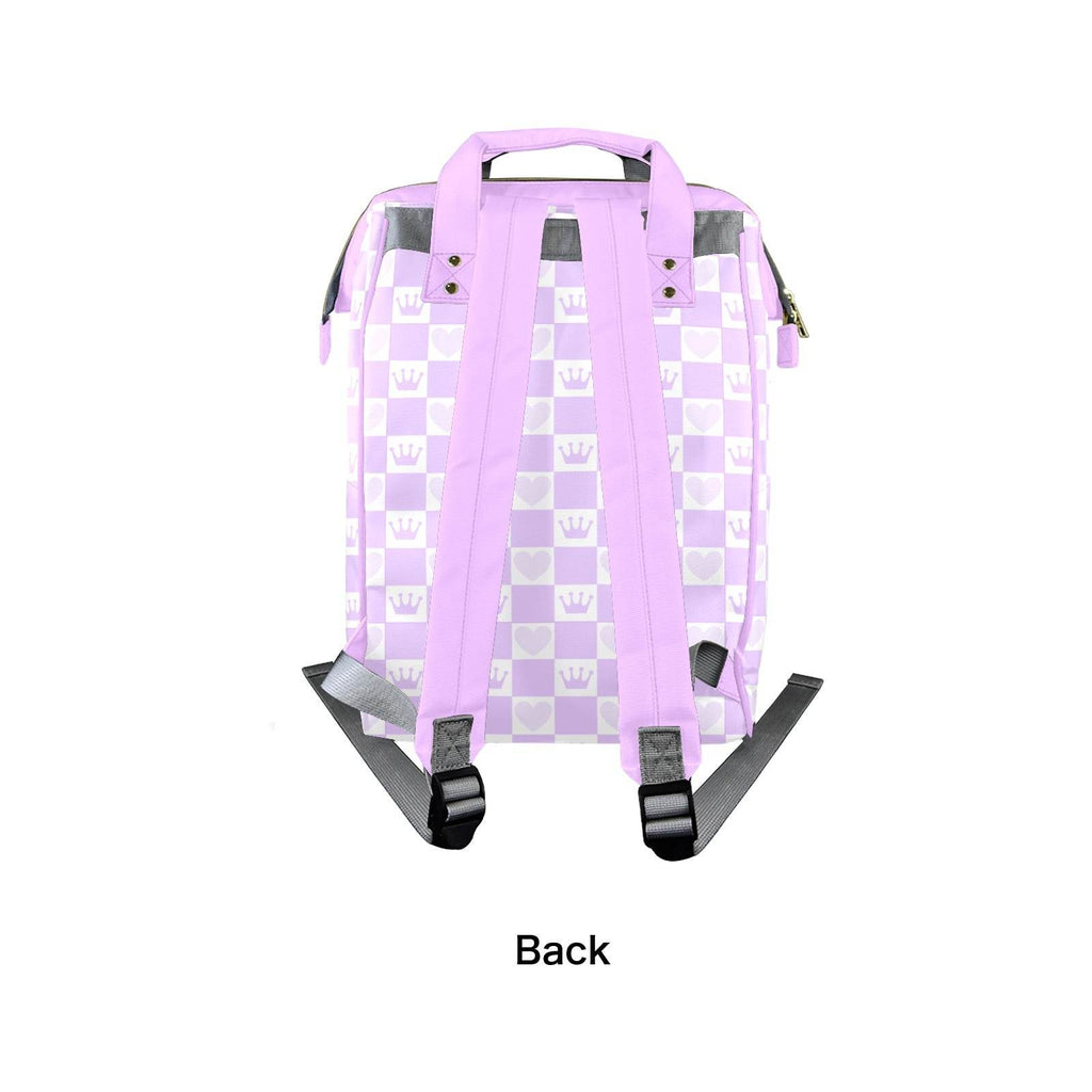 Lilac Love Large Diaper Bag - Puppy's Aesthetics