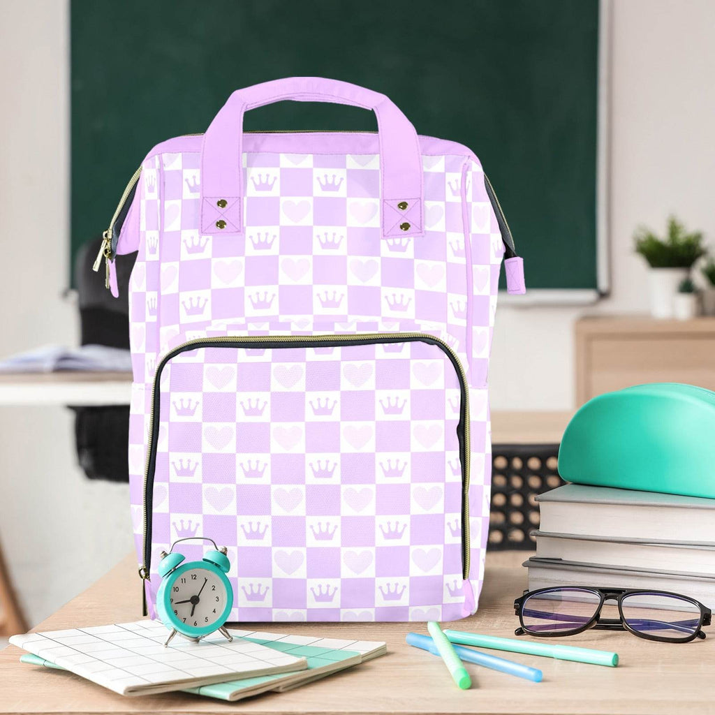 Lilac Love Large Diaper Bag - Puppy's Aesthetics