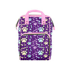 Rainbow Pup Large Diaper Bag - Puppy's Aesthetics