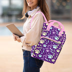 Rainbow Pup Large Diaper Bag - Puppy's Aesthetics