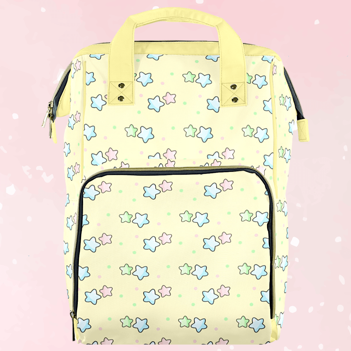 Sunny Stars Large Diaper Bag - Puppy's Aesthetics