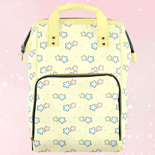 Sunny Stars Large Diaper Bag - Puppy's Aesthetics