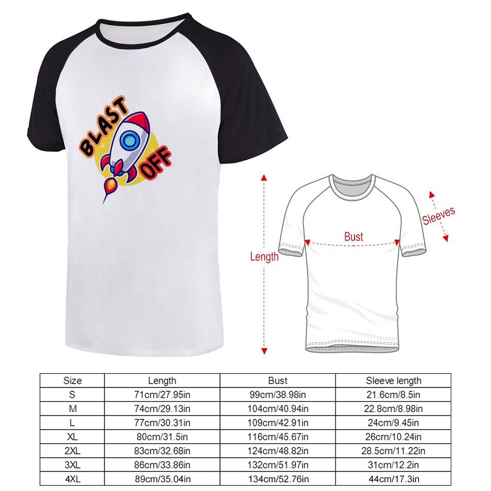 Blast Off Cotton Tee - Puppy's Aesthetics