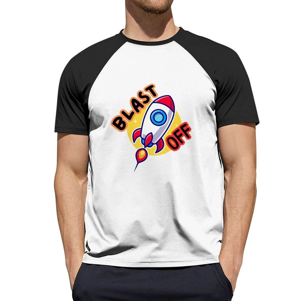 Blast Off Cotton Tee - Puppy's Aesthetics