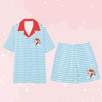 Borkin’ Blue Unisex Shortsie Set - Puppy's Aesthetics