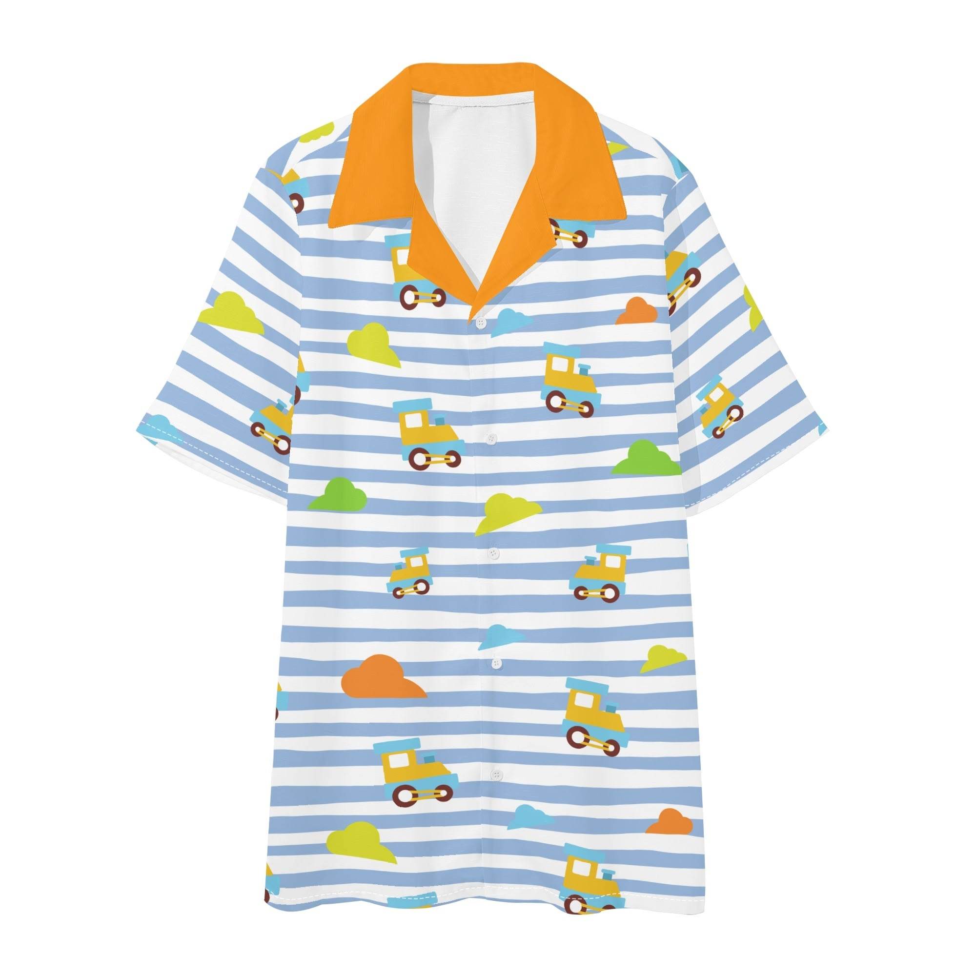 Choo-Choo Stripes Unisex Shorts Set - Puppy's Aesthetics