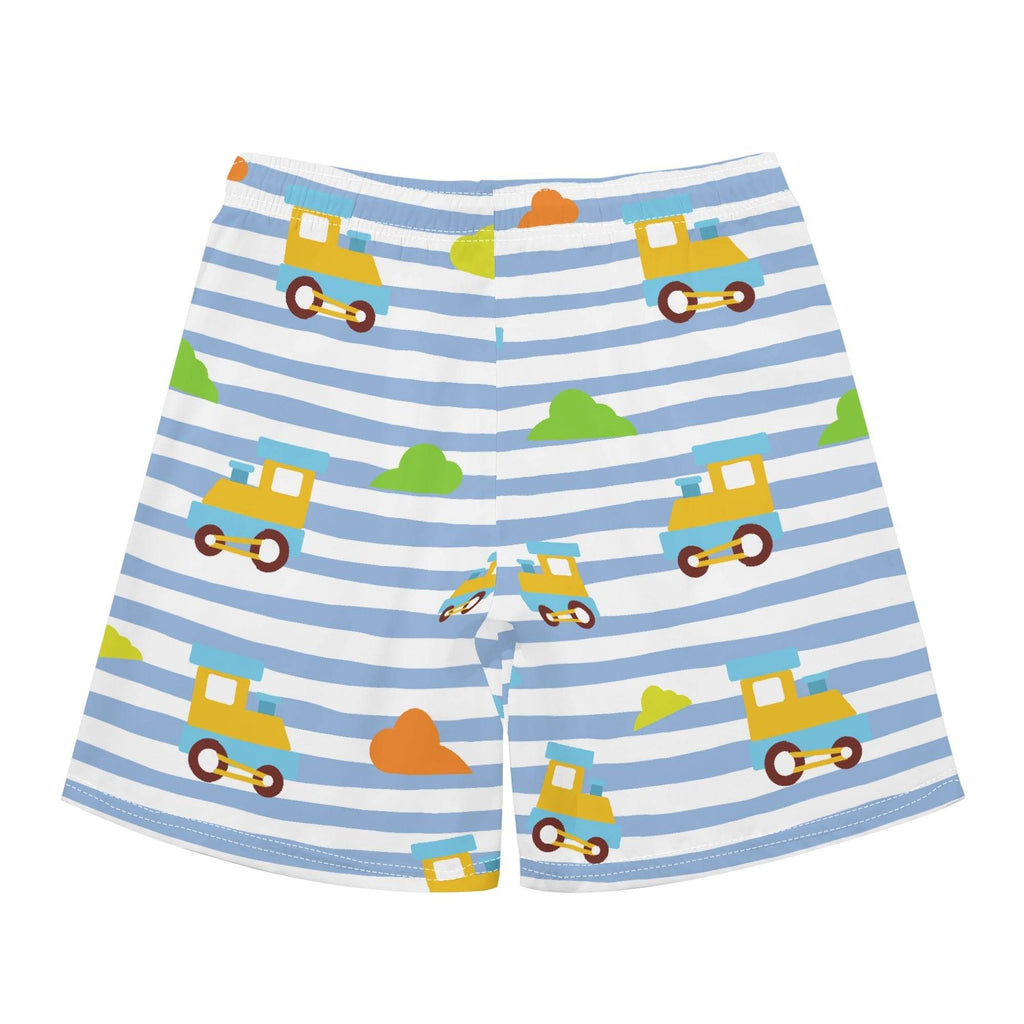 Choo-Choo Stripes Unisex Shorts Set - Puppy's Aesthetics
