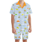 Choo-Choo Stripes Unisex Shorts Set - Puppy's Aesthetics