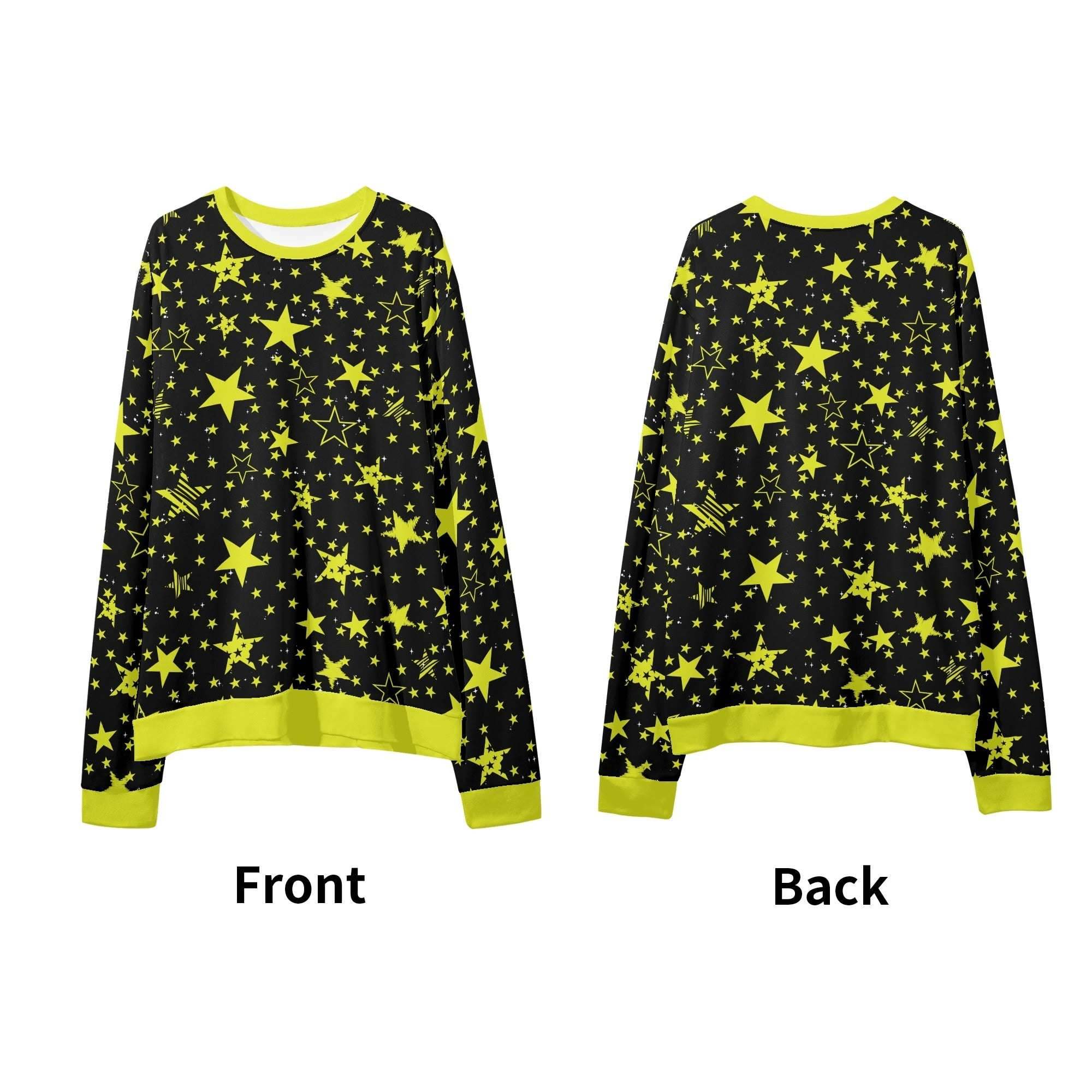 Cosmic Cuddles Unisex Loose Pullover Sweatshirt - Puppy's Aesthetics