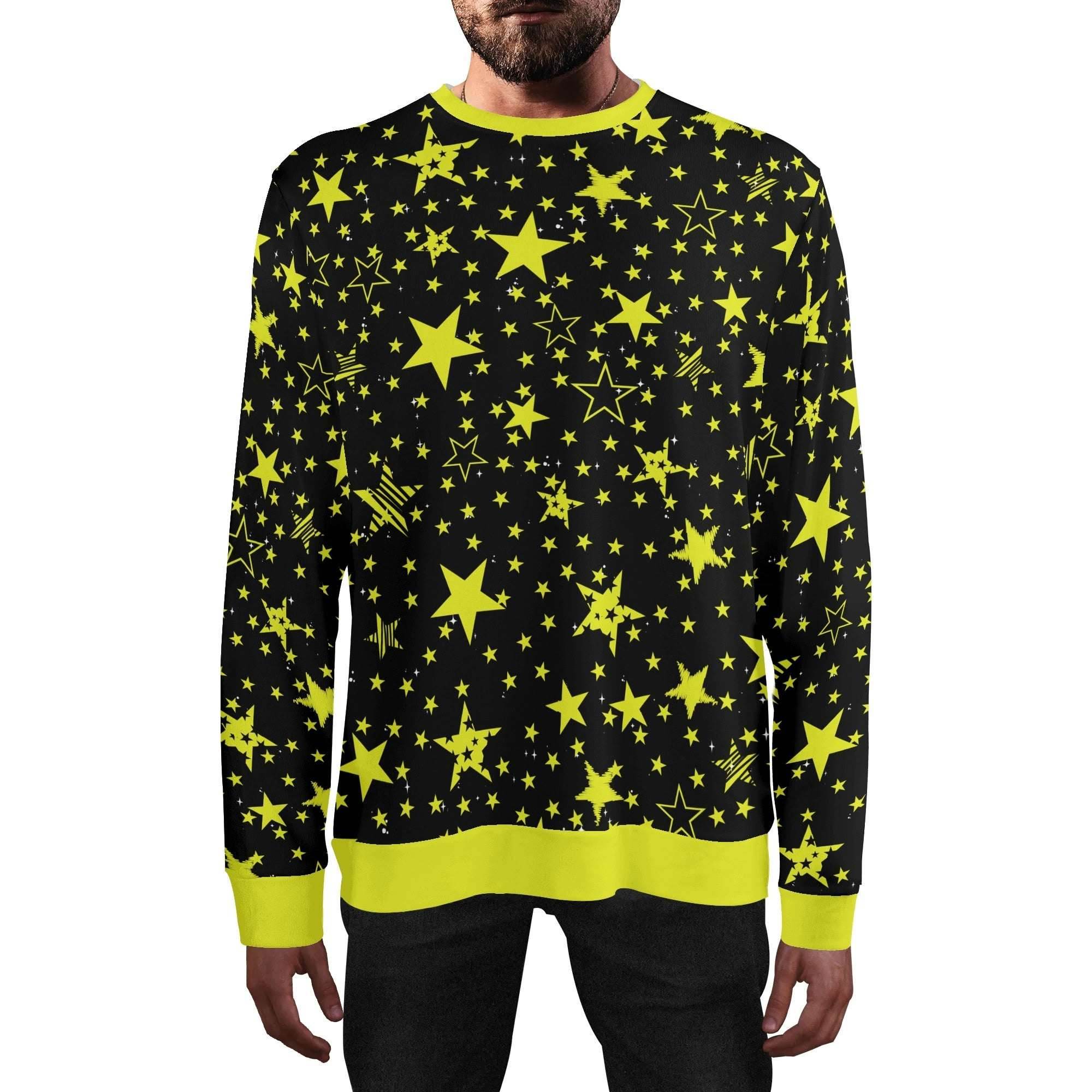 Cosmic Cuddles Unisex Loose Pullover Sweatshirt - Puppy's Aesthetics