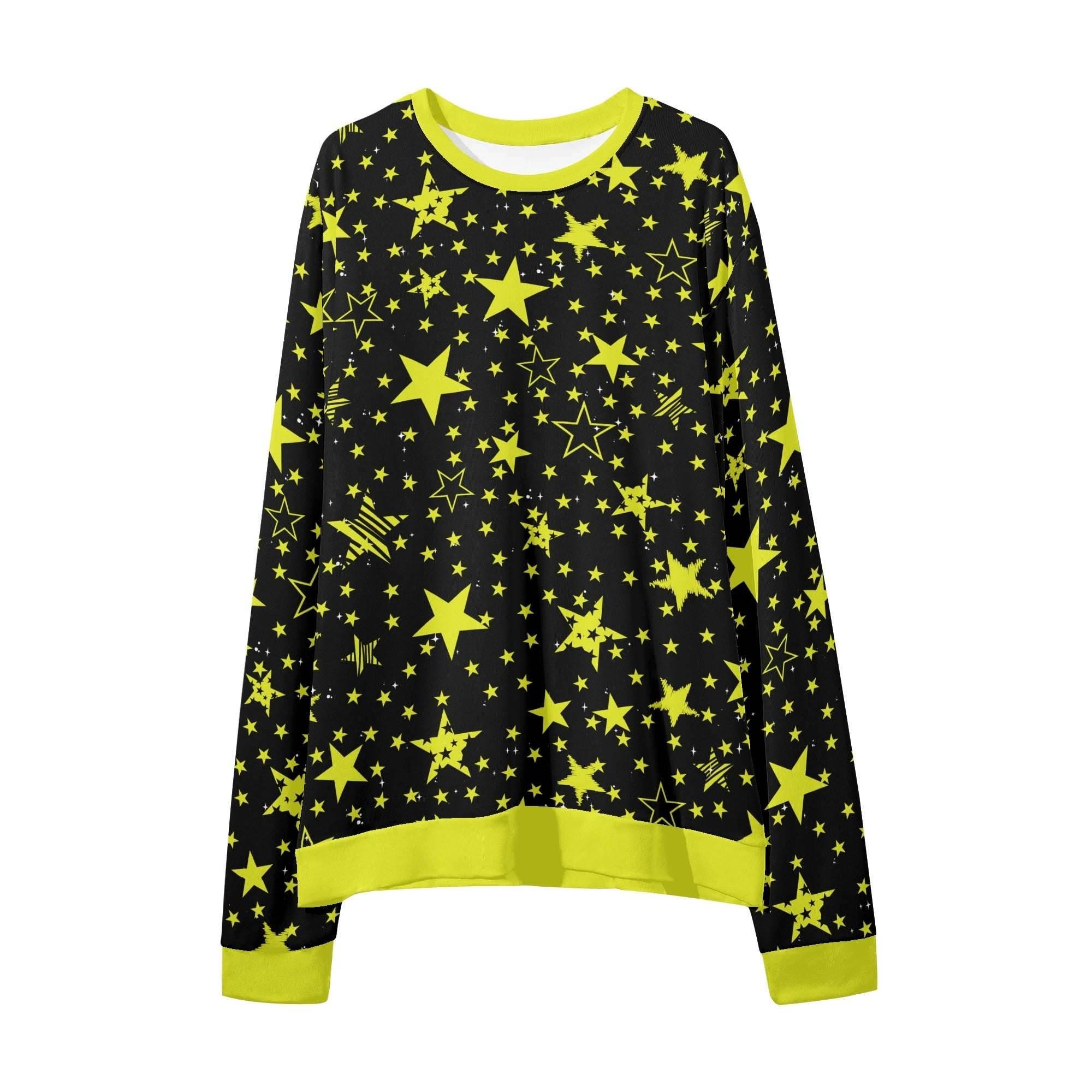 Cosmic Cuddles Unisex Loose Pullover Sweatshirt - Puppy's Aesthetics