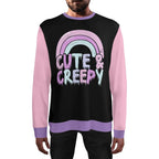 Cute & Creepy Unisex Loose Pullover Sweatshirt - Puppy's Aesthetics