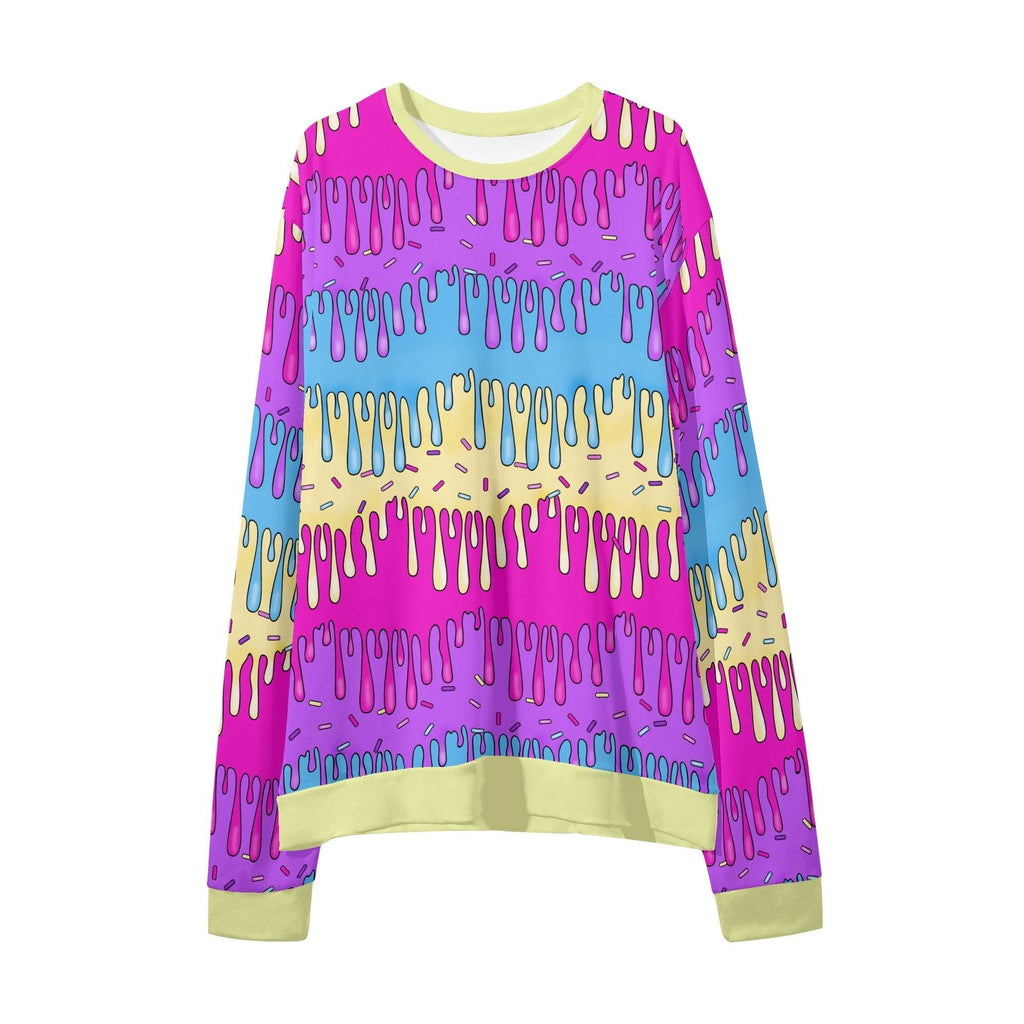 Dripping Goo Unisex Loose Pullover Sweatshirt - Puppy's Aesthetics