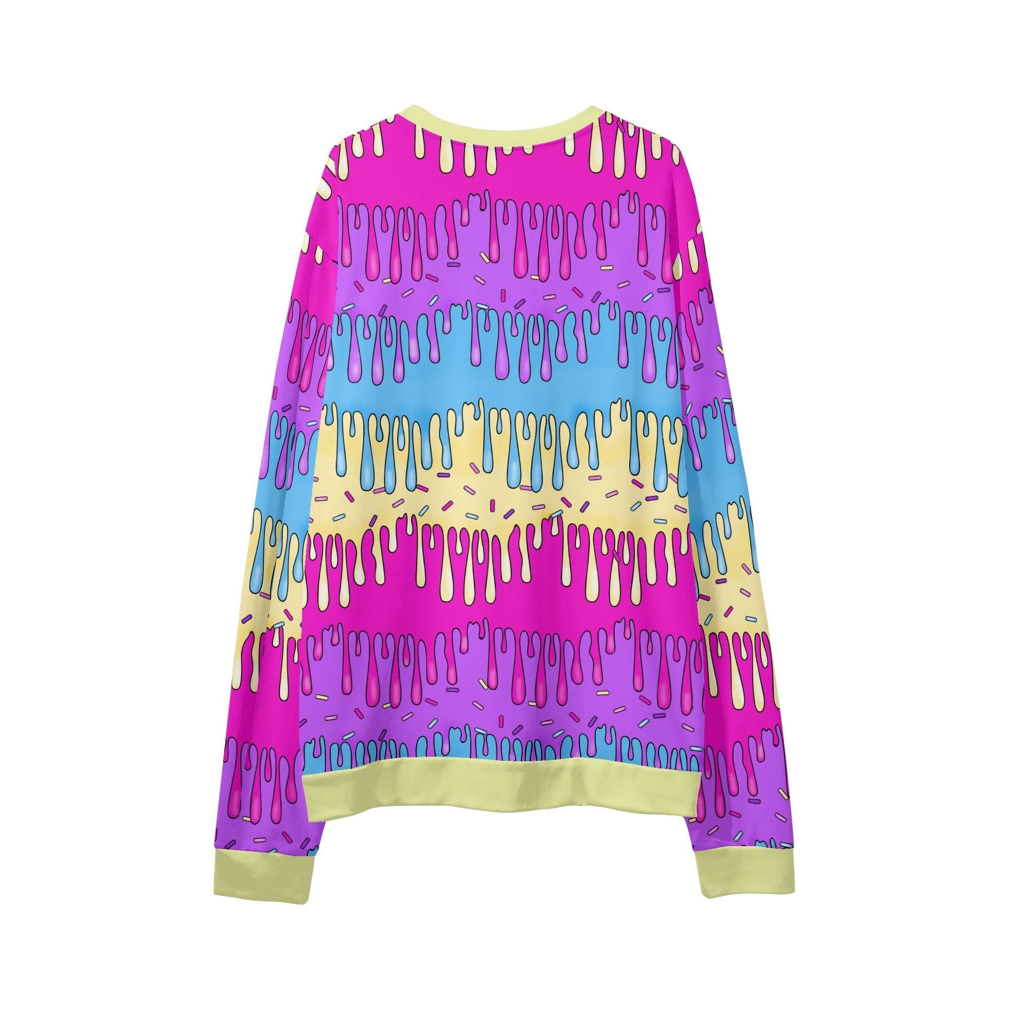 Dripping Goo Unisex Loose Pullover Sweatshirt - Puppy's Aesthetics